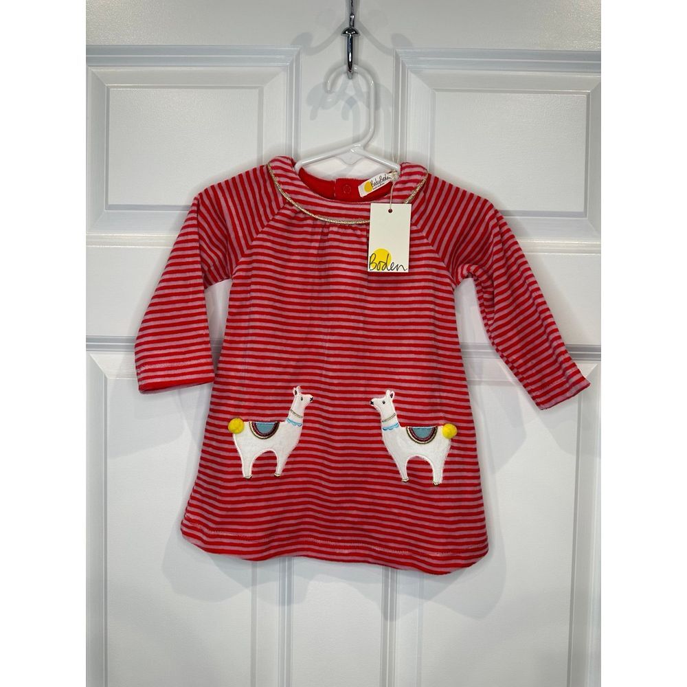 Mini Boden Girls Dress Size 3-6 Months NWT‎